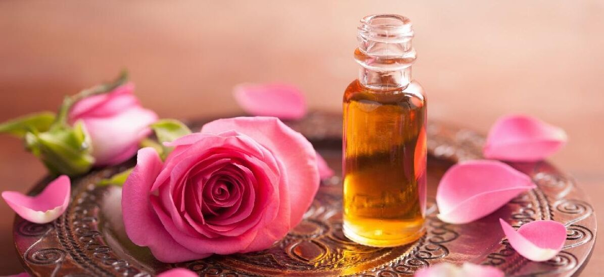 Rose oil smoothes out wrinkles